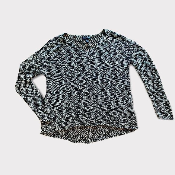 Eileen Fisher Marbled Open Knit Sweater - Picture 6 of 6